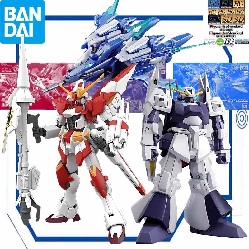 Bandai Original MODEL KIT Steel Pla Build HGBD 1/144 GUNDAM M91 Anime Action Figure Assembly Model T