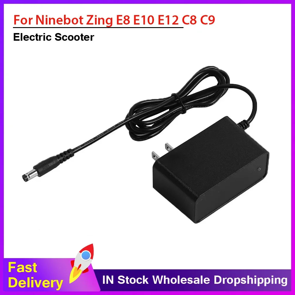 25.2V 1A Battery arger for Segway Ninebot Zing E8 E10 E12 C8 C9 C10 C20 Electric Scooters Power Adap