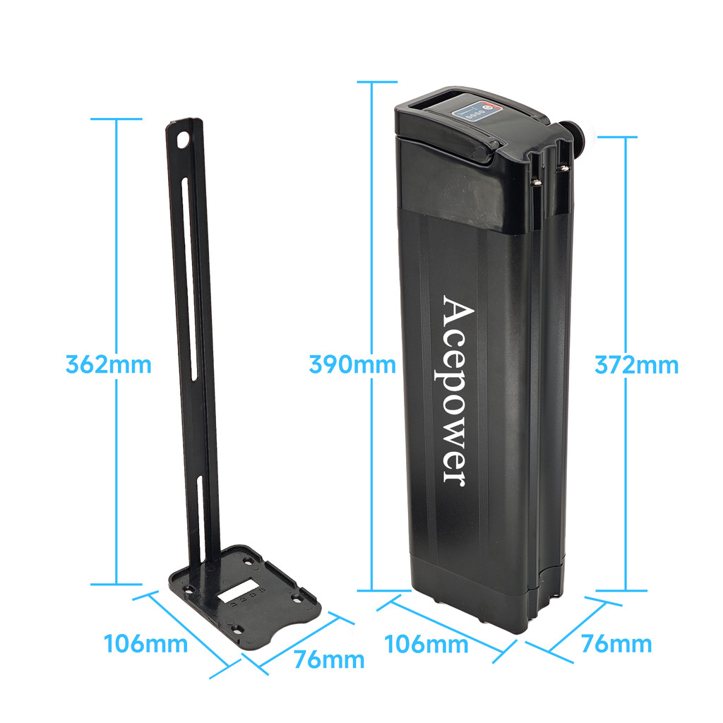 For SNAPCYCLE Electric Bicycle Battery 36V 10.4Ah 25Ah 48V 10.4Ah 20Ah 36V 48V Silver Fish Battery f