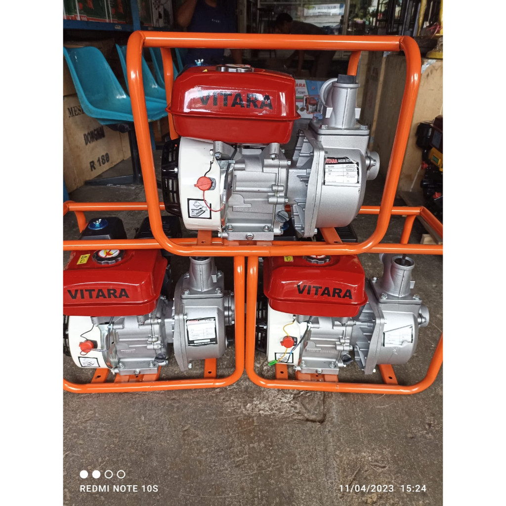 SPESIAL PROMO CUCI GUDANG Mesin Pompa Air Alkon Pompa Air Sawah Bensin VITARA 3 INCH 3 Dim HARGA PRO