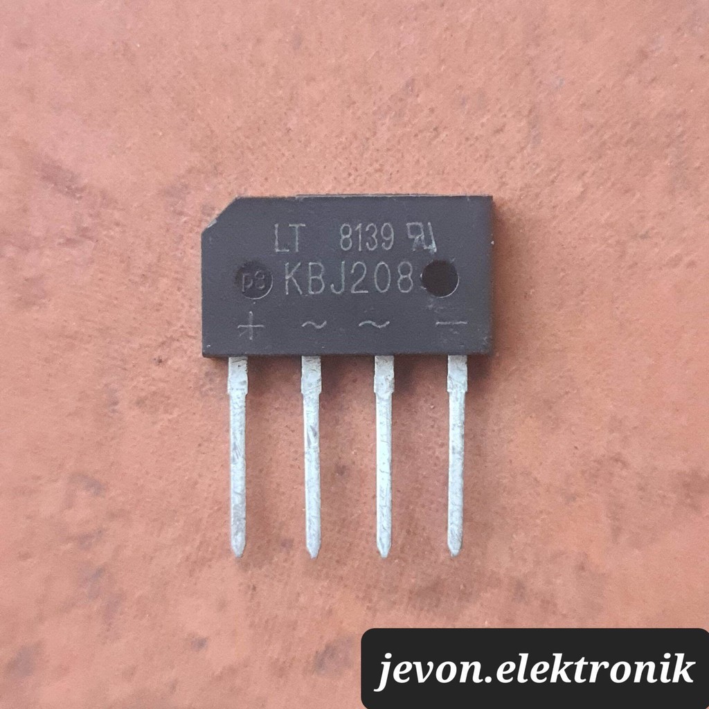 3 Buah Diode Sisir 2 A Ampere Dioda 2A KBJ208