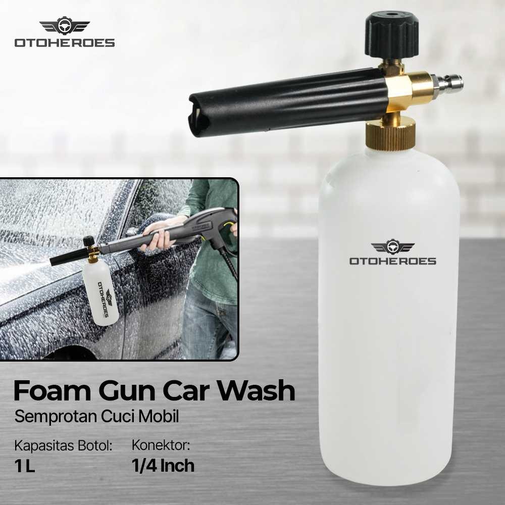 CAS - OTOHEROES Semprotan Cuci Mobil Car Styling Foam Gun Car Wash 1L - SL-K-701
