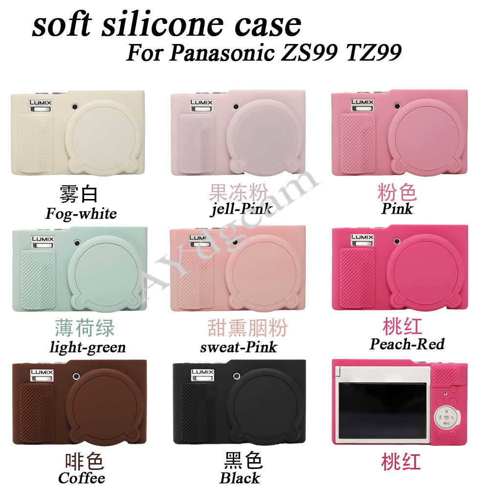TZ99 Soft Silicone Camera Case For onic  Lumix ZS99 TZ99
