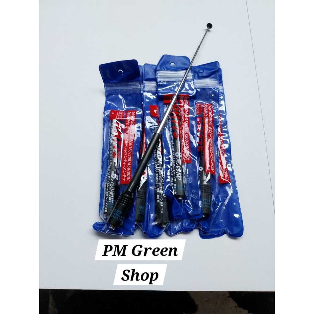 Antena ht icom v88 di tarik dualband jarak jauh