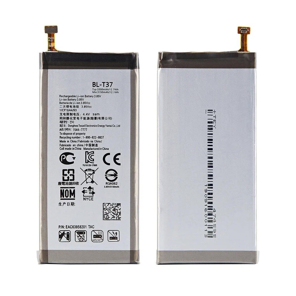 Original BL-T37 3300mAh Battery For  LG V40 ThinQ Q710 Q8 2018 Version Q815L  Q Stylo4 Q710 Q710MS/C