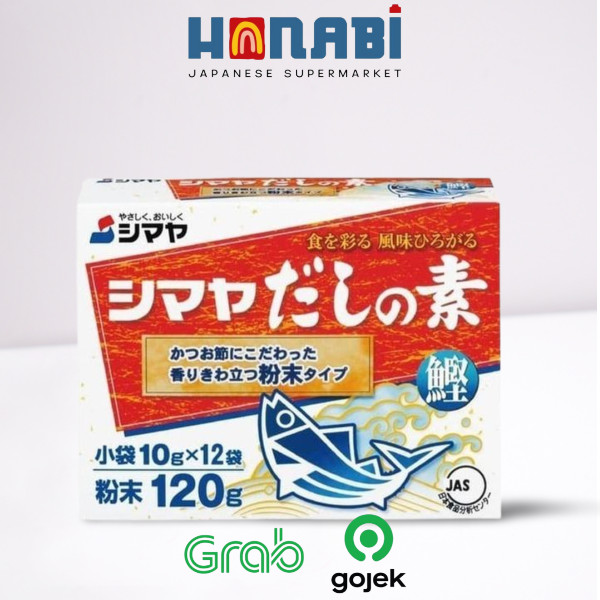 Shimaya Dashi No Moto S-16 120gr - Kaldu Ikan Bonito Instan Jepang - Dashi Powder Premium Made In Ja
