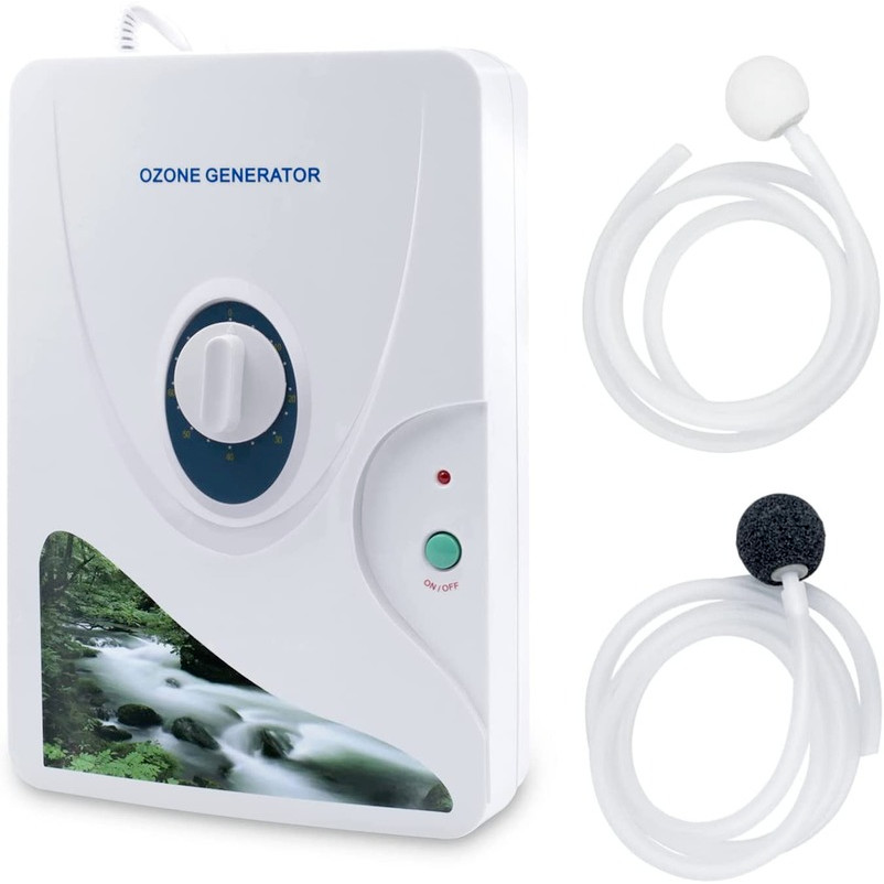 Portable Ozone Generator 600mg Water Ozonator O3 Ozone Machine  for Home Air, Water, Fruits, Vegetab