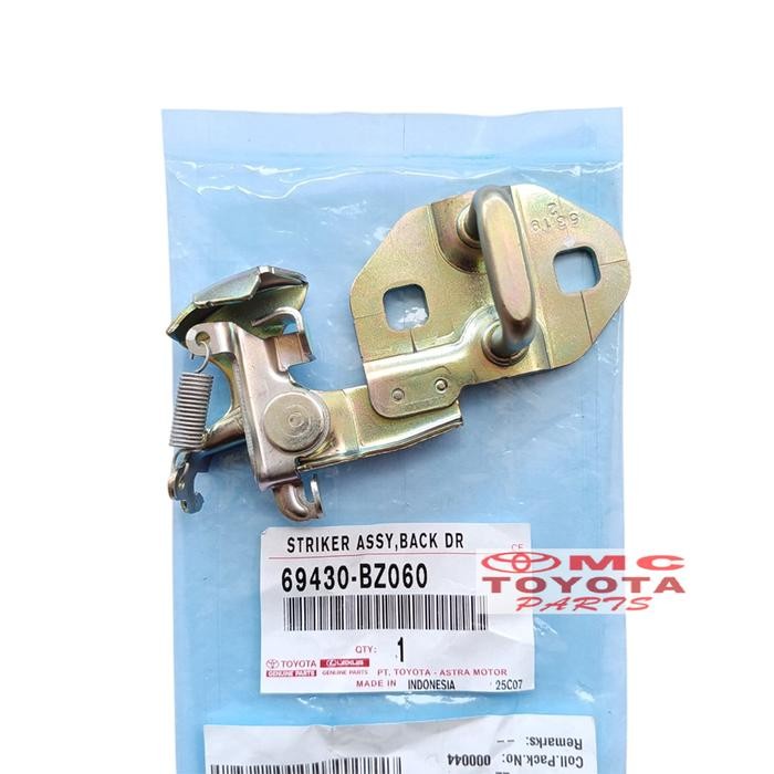 Striker Engsel Lock Pintu Bagasi Belakang Avanza Xenia Old Agya Ayla Original 69430-BZ060 Striker Ta