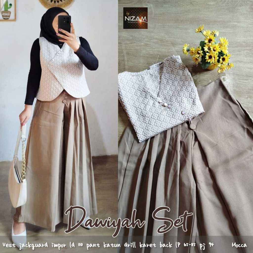 Fashion Wanita HQ  DAWIYAH SET From NIzAM