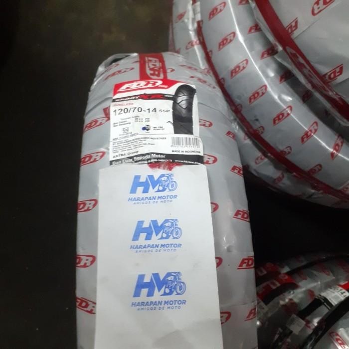 120/70-14 FDR Sport XR- Ban motor PCX ring 14 tubeless Stock baru - BAN BARU quality