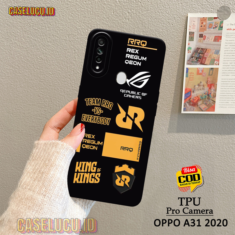 Casing Hp Oppo A31 2020 Terbaru - Fashion Case Gaming - Case Oppo A31 2020 - Soft Case Hp Oppo A31 2