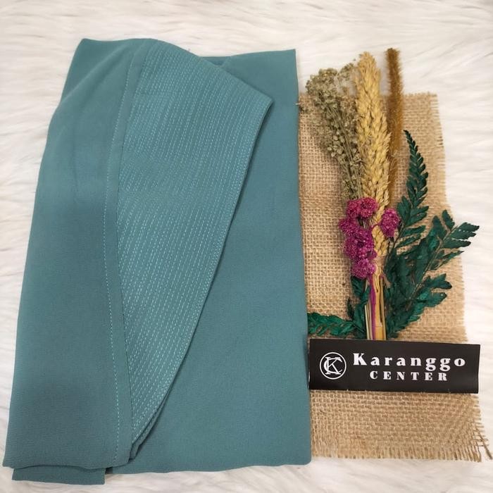 [Promo]New Hijab Khimar  Syar'i Mewah Model Pari Lancip Depan Kimar Syari Jumbo Kejora by Karanggo C