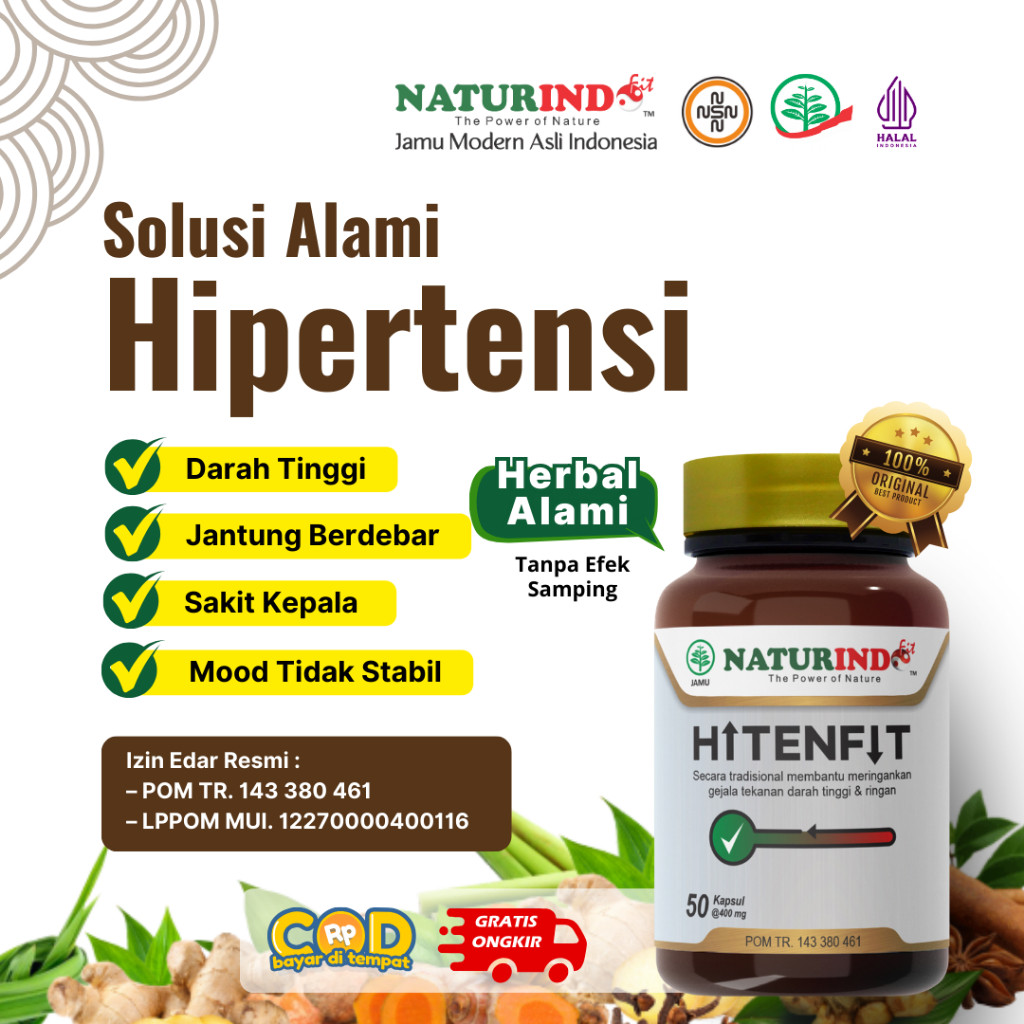 HITENFIT HERBAL DARAH TINGGI OBAT DARAH TINGGI HERBAL DARAH TINGGI HIPERTENSI PENURUN DARAH TINGGI