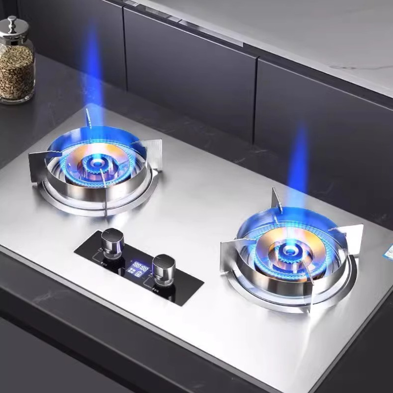 Gas stove Household embedded natural  Desktop liquefied gas  stove Double fire stove