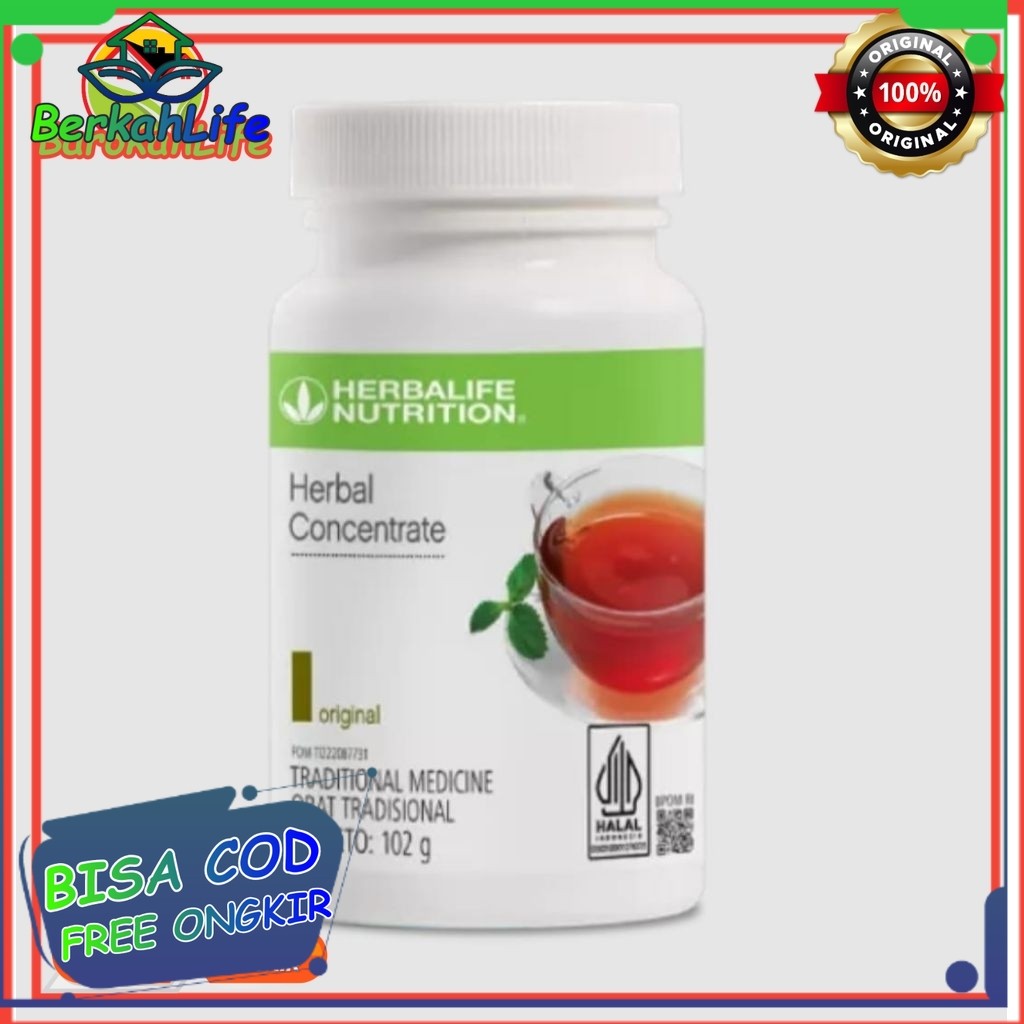 herbalife original 100%paket langsing cepat Herbalife Teh Thermo CONCENTRATE Original (100% Herbal) 