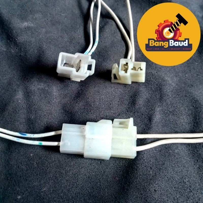 GROSIR BAUT SPAREPART SOKET PIN 2 KUNCI KONTAK MOTOR ORIGINAL