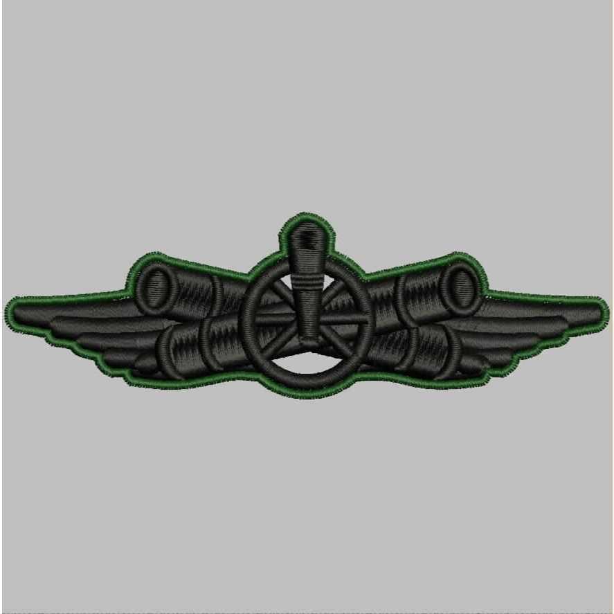 754 BREVET WING PDL TNI PERKERAS MIKA BORDIR EMBROIDERY PKM