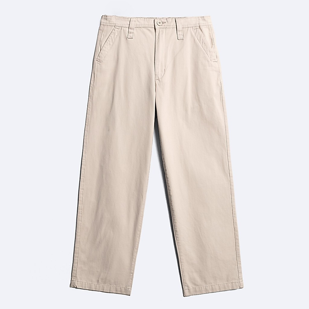 Wide Chino Pants Cream