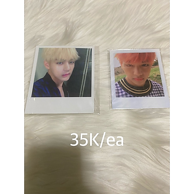 polaroid wings, young forever V BTS official