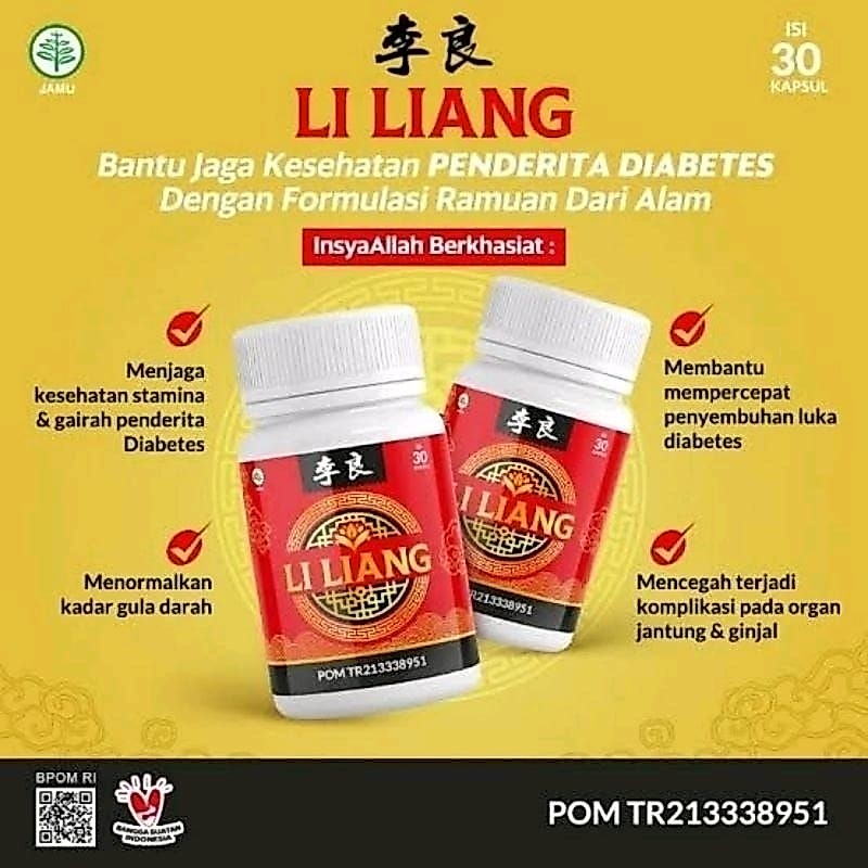 LI-LIANG OBAT DIABETES DAN KENCING MANIS ASLI ORIGINAL-LI- LIANG