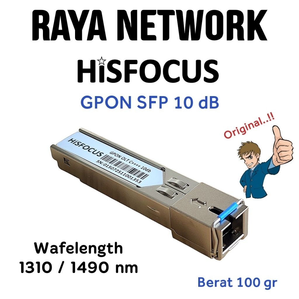 HISFOCUS GPON SFP 10dB