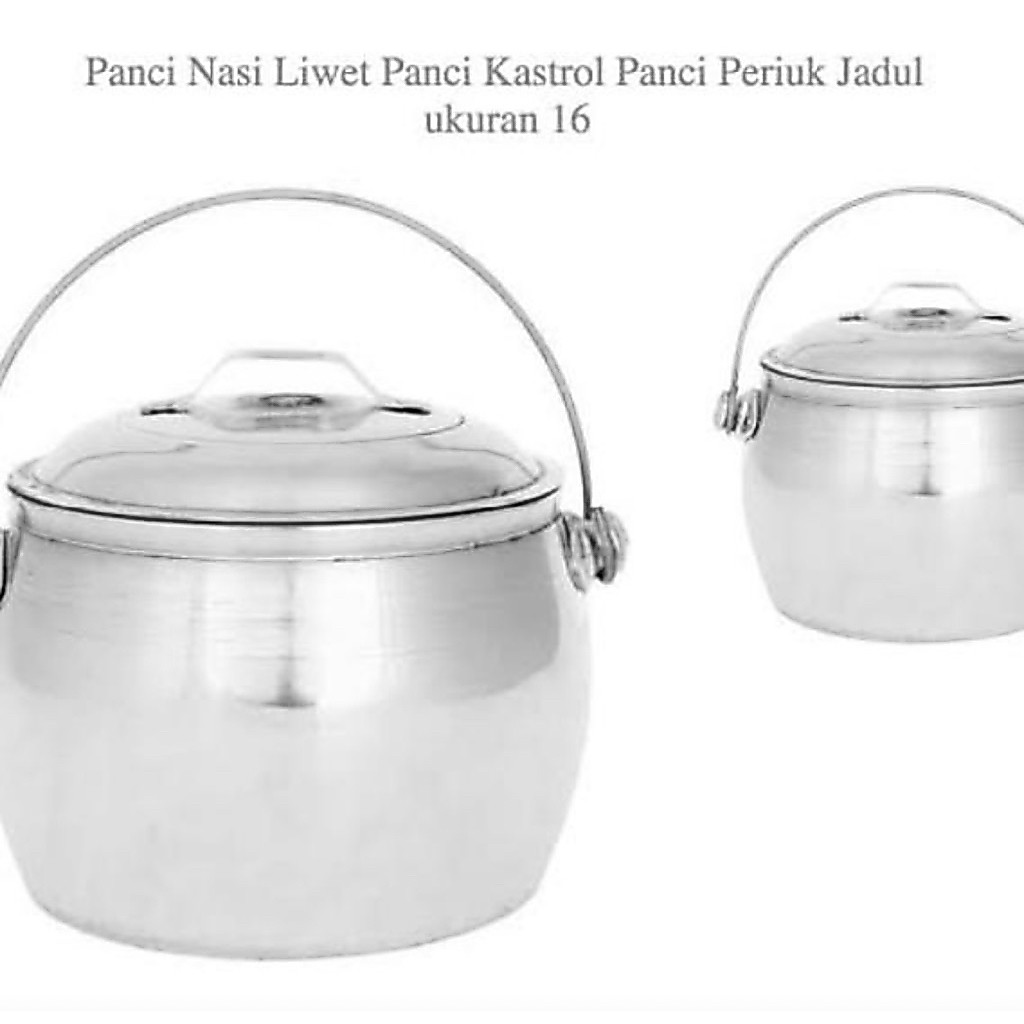 Panci kastrol panci nasi liwet panci periuk jadul / panci penanak nasi