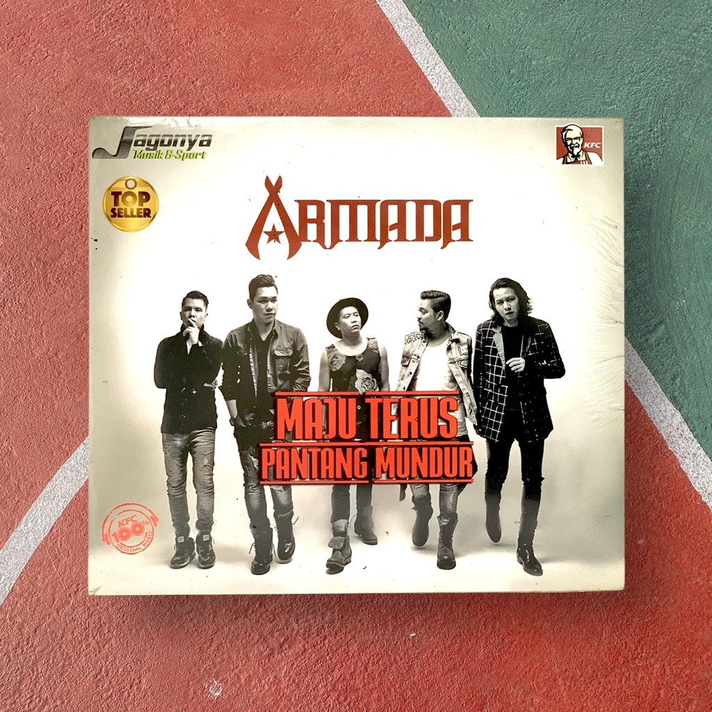 Armada - Maju Terus Pantang Mundur - CD Promo KFC Segel