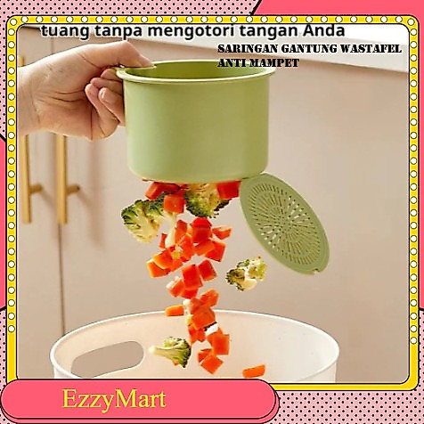 EzzyMart - P2 Saringan Gantung Wastafel Dapur Anti Sumbat Mampet Penyaring Sisa Makanan Cuci Piring