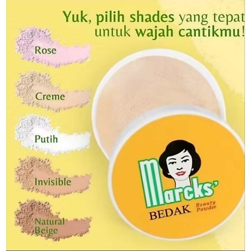 Bedak MARCKS tabur/bedak marcks