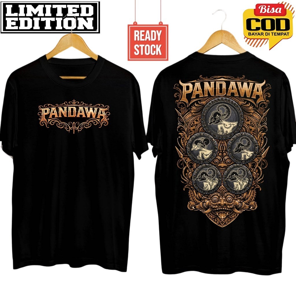 KAOS BUDAYA JAWA PANDAWA 5 MUKA TERLARIS