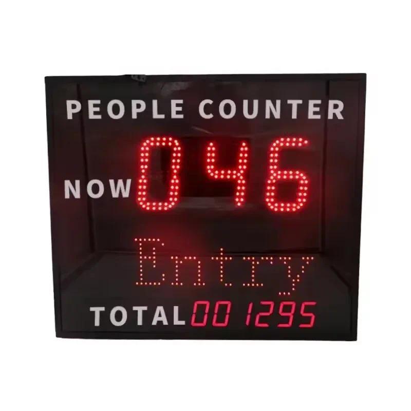 Hot Sale Highlight LED Digital Display People Counter with Infrared Sensor Automatic Access Control 