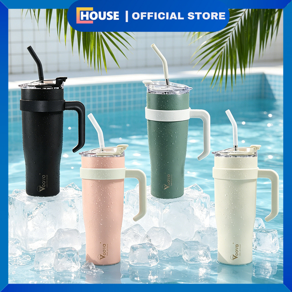 UHOUSE Tumbler 1250ml Stainless Steel 304 / Tumbler Jumbo Jug / Botol Minum Besar Stainless
