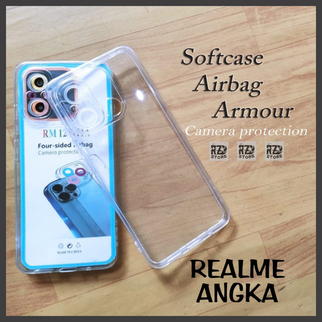 GROSIR PROMO CASING BENING AIRBAG SIDE REALME case silikon soft MURAH