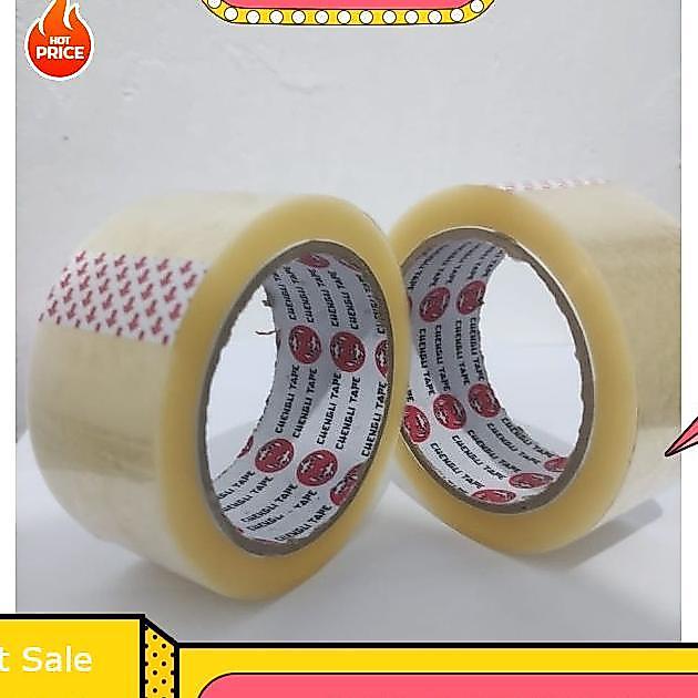 Lakban 1 Dus | Lakban Bening 2Inch 1 Dus | Lakban Coklat 45Mm 1 Dus | Lakban Transparan | Isi 72 Pcs