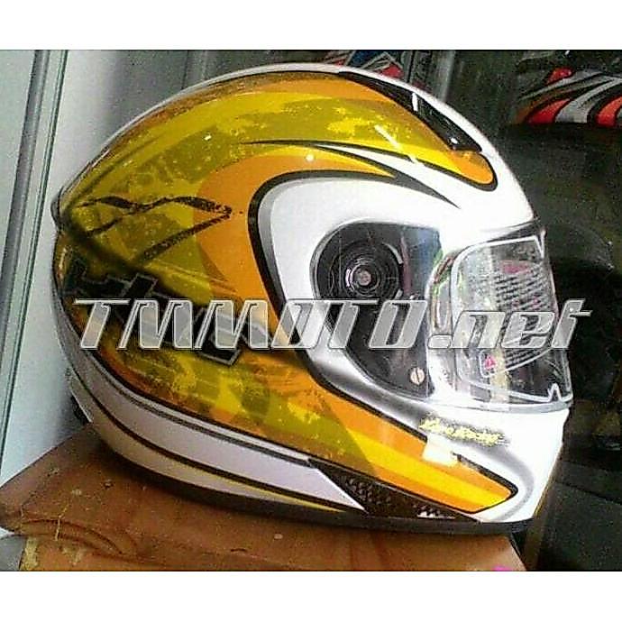 Promo Kbc Helmet Vk - Zero Yellow White Cod