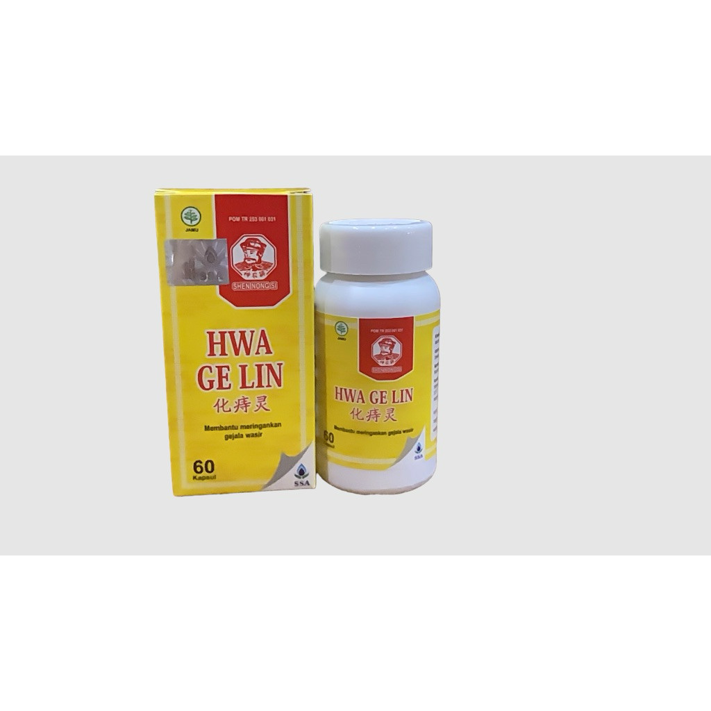 100% ORIGINAL Hwa Ge Lin - Wasir Gelin - Fargelin For