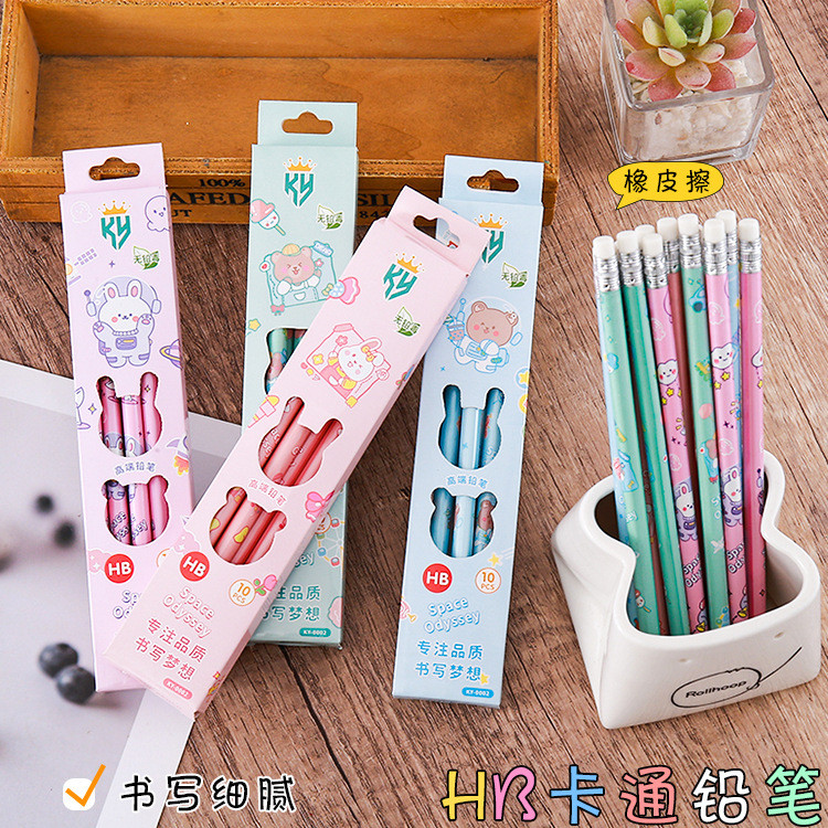 

❀SS❀ TERMURAH PENSIL MOTIF KARTUN LUCU 10 PCS / CUTE PENCIL / PERLENGKAPAN SEKOLAH LUCU