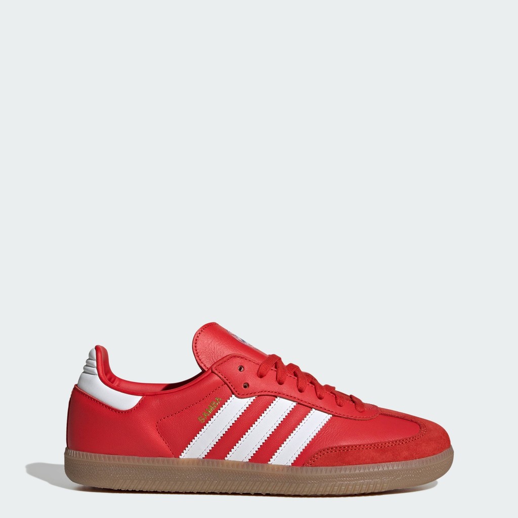 adidas Football Samba FC Bayern Shoes Unisex Red JQ4039