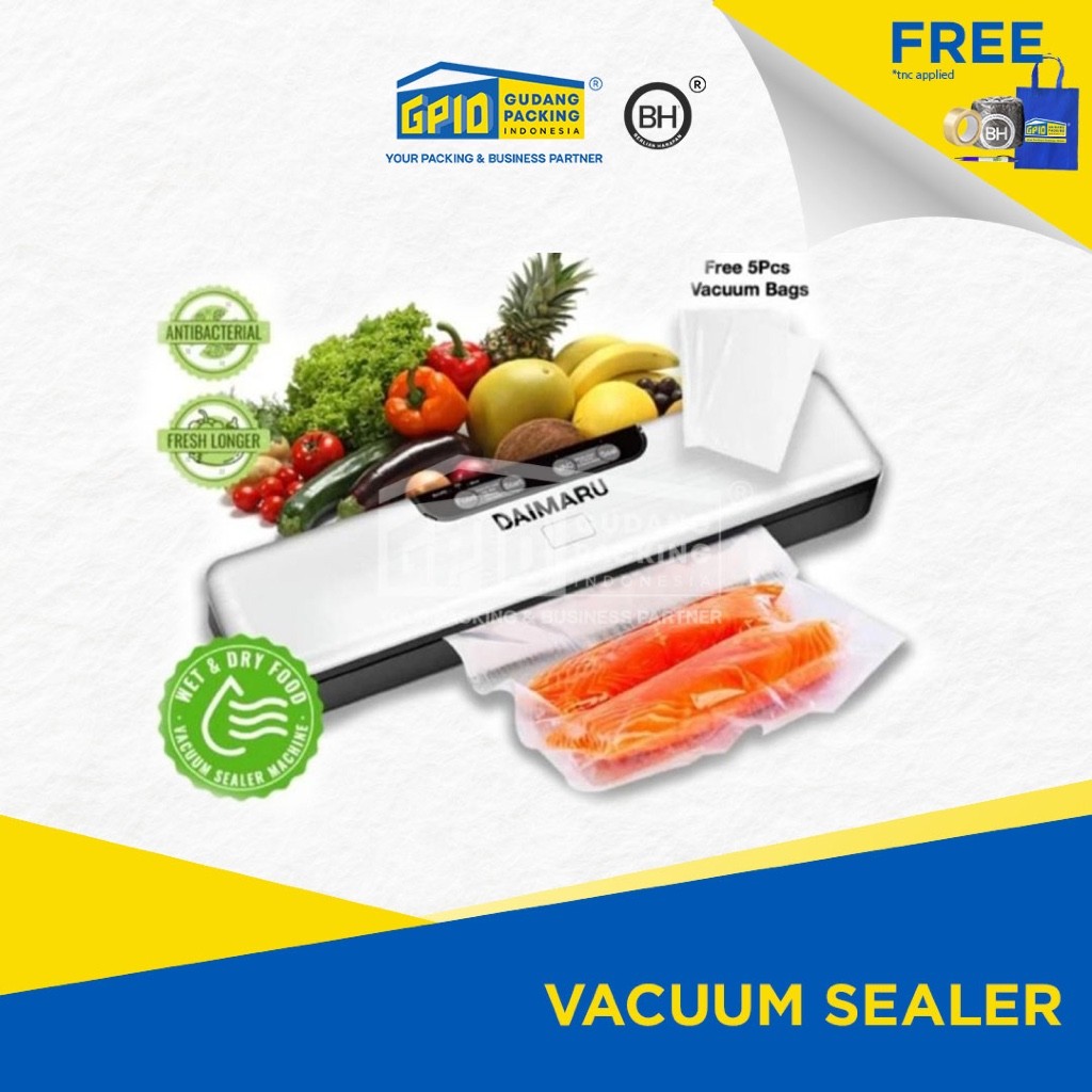 DAIMARU - Vacuum Sealer / Sealer Makanan