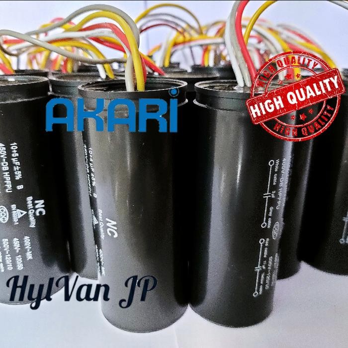 READY Kapasitor Mesin Cuci Double Akari - 11+5uf