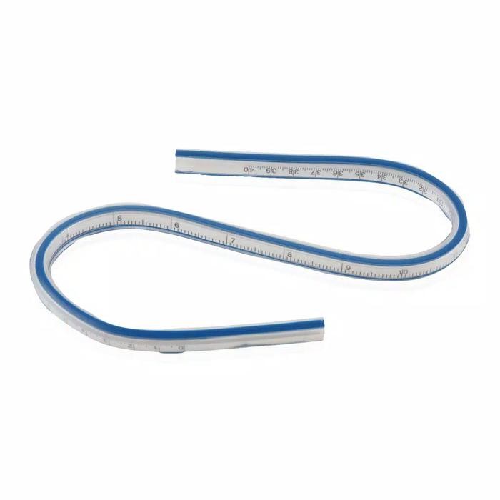 

Quilters Flexible Curve Ruler CT-40 - Penggaris Jahit Pola Fleksibel