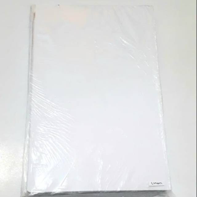 

GROSIR KERTAS PRINT PIAGAM / SERTIFIKAT LINEN PUTIH 10 PAK F4/A4