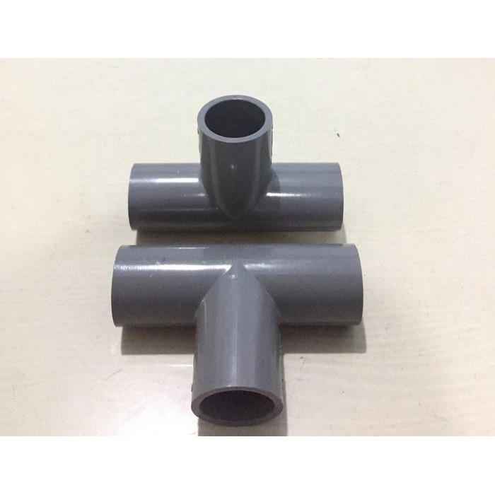Tee PVC 1 1/2" x 1" Rucika AW / PVC Tee 1 1/2" x 1" / Tee PVC R. AW