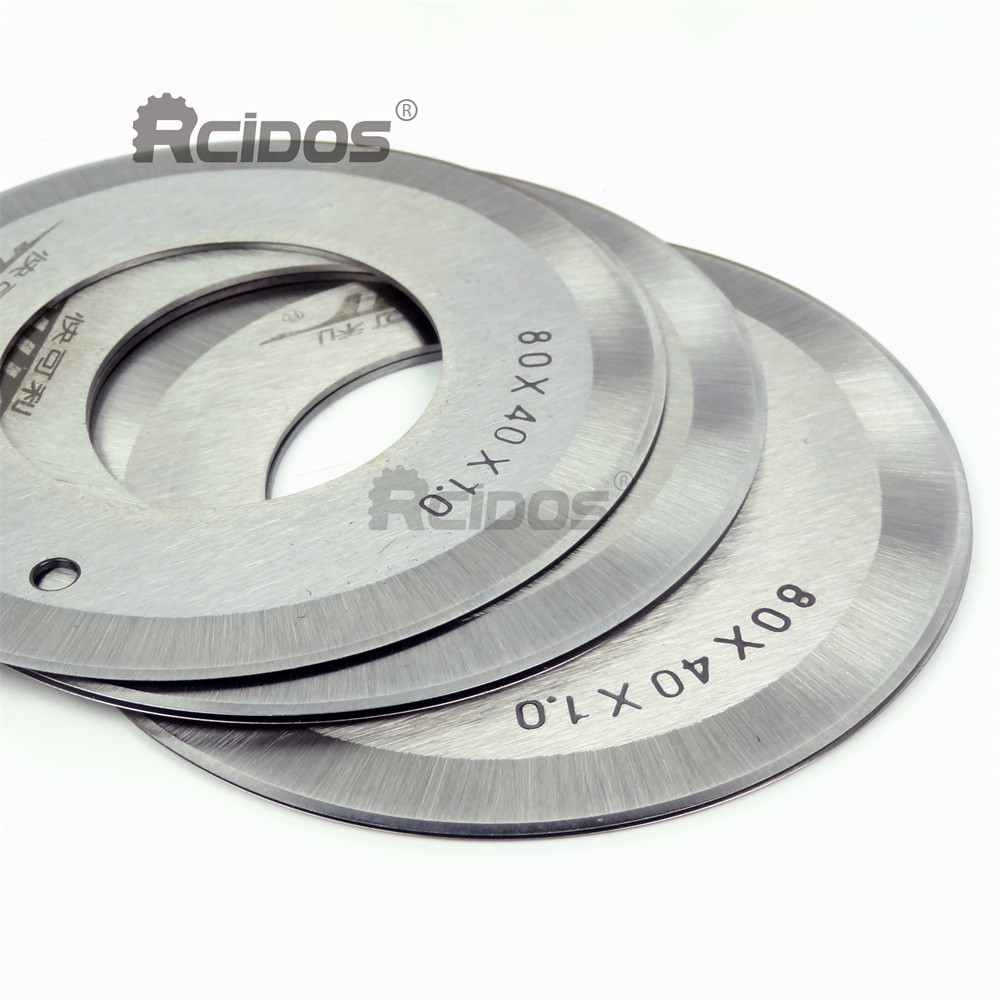 

RCIDOS 80x40x1.0MM Genuine Leather Slitting Machine Round Blade,PU Leather Slicer Knife,70x40x1.0MM,5PCS Blade price