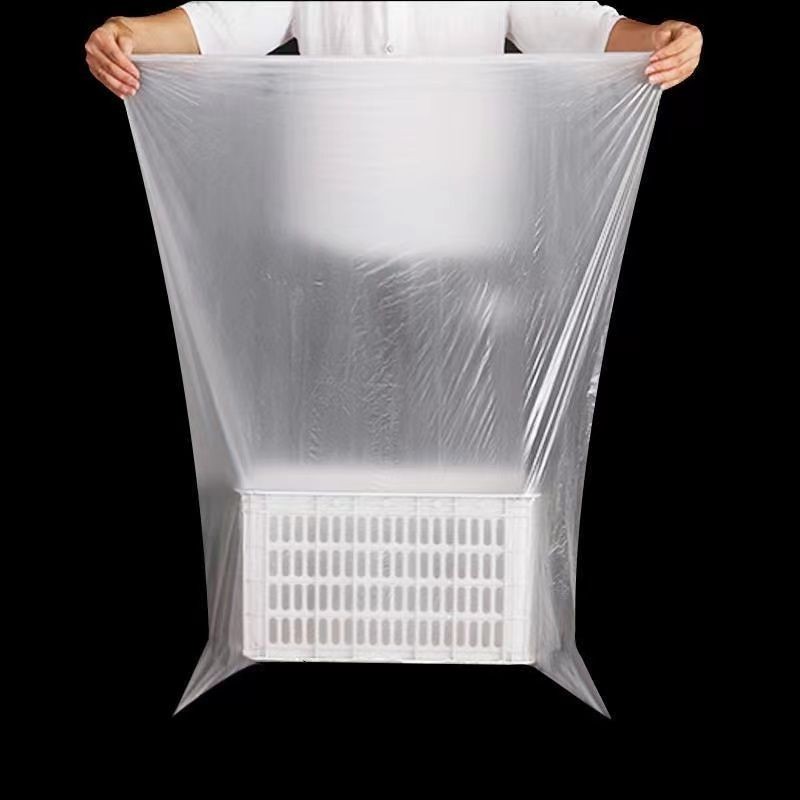 

100pcs Plastic Transparent Film Bags Large Low-pressure PE Flat Pocket Thin Dust-proof Moisture-proof Cardboard Box Inner Bag