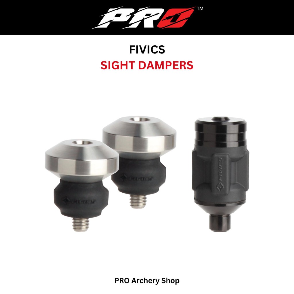 FIVICS SIGHT DAMPER / DAMPER FISIR / PEREDAM ALAT BIDIK BUSUR PANAHAN RECURVE / STANDAR BOW / ALAT P