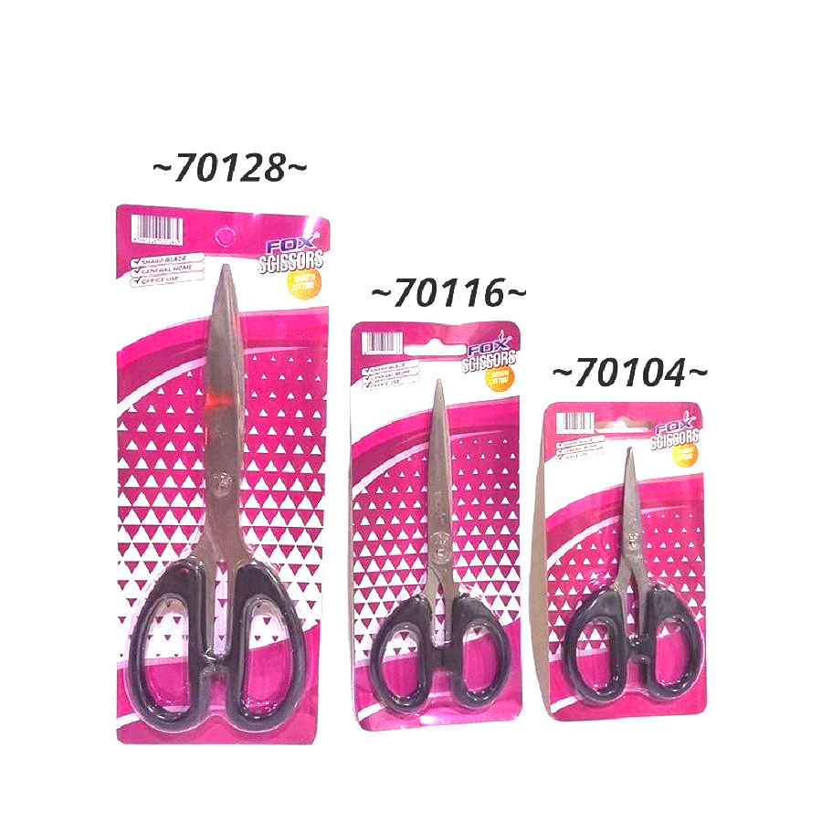 

Gunting Lady Pop Fox Scissors Hitam Stainless 4in 6in 8in 12cm 19cm 23cm Smooth Cutting