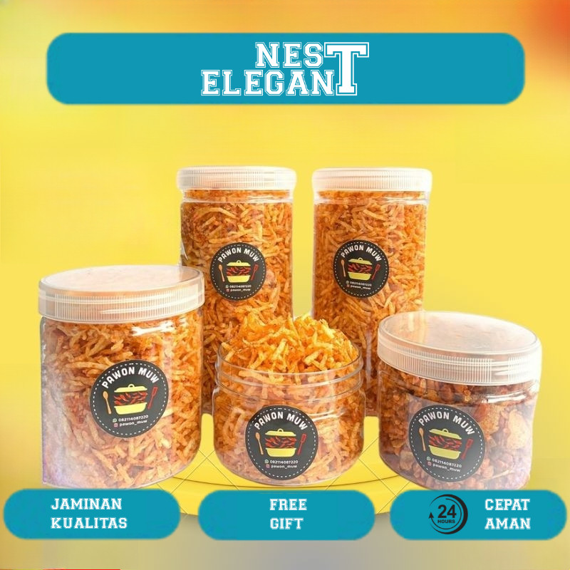 

Keripik Kering Kentang Mustofa Kemasan Toples