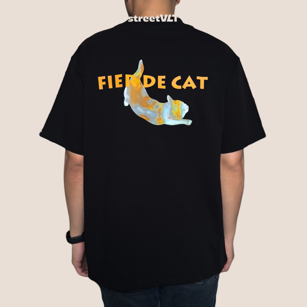 (COD) Fier De Moi Fier De Cat Tee  Fierdemoi Original