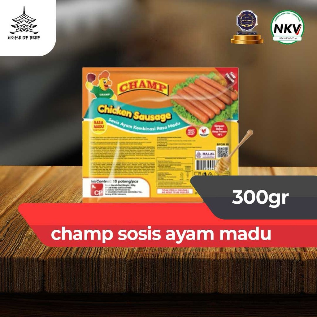 

champ sosis ayam madu 300gram